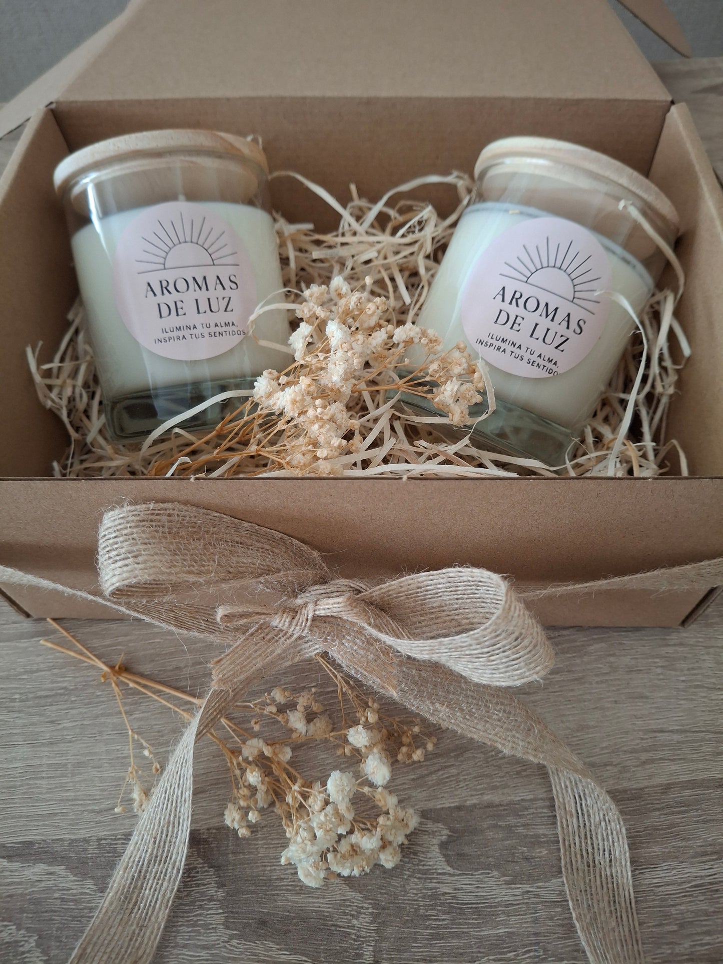 Pack de dos velas aromáticas - Selecciona dos aromas